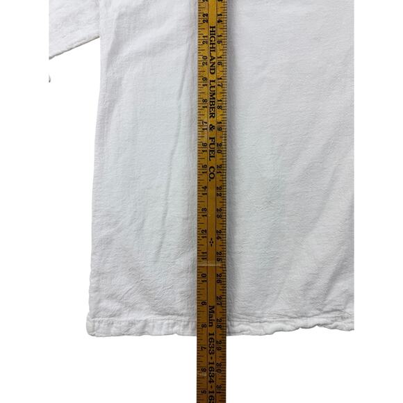 Cottonseed Casual Wear Top Tunic Lagenlook Coastal Shaggy Cotton Gauze Boho 2X - Picture 8 of 8